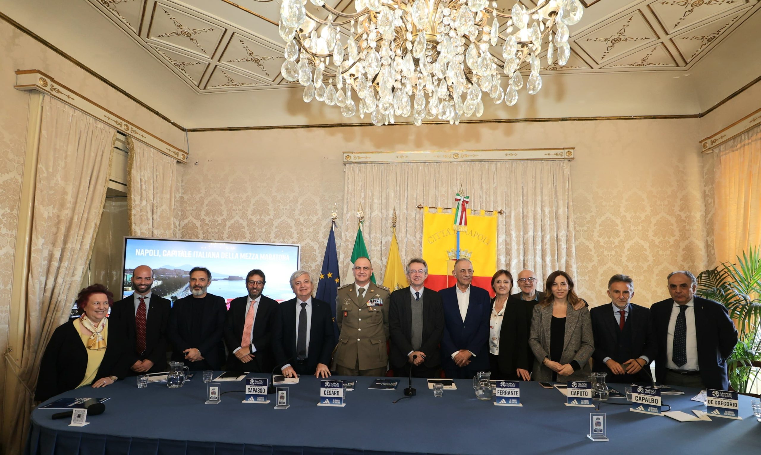 Presentata la Napoli City Half Marathon 2025, Colella: “Si corre nella Grande Bellezza”