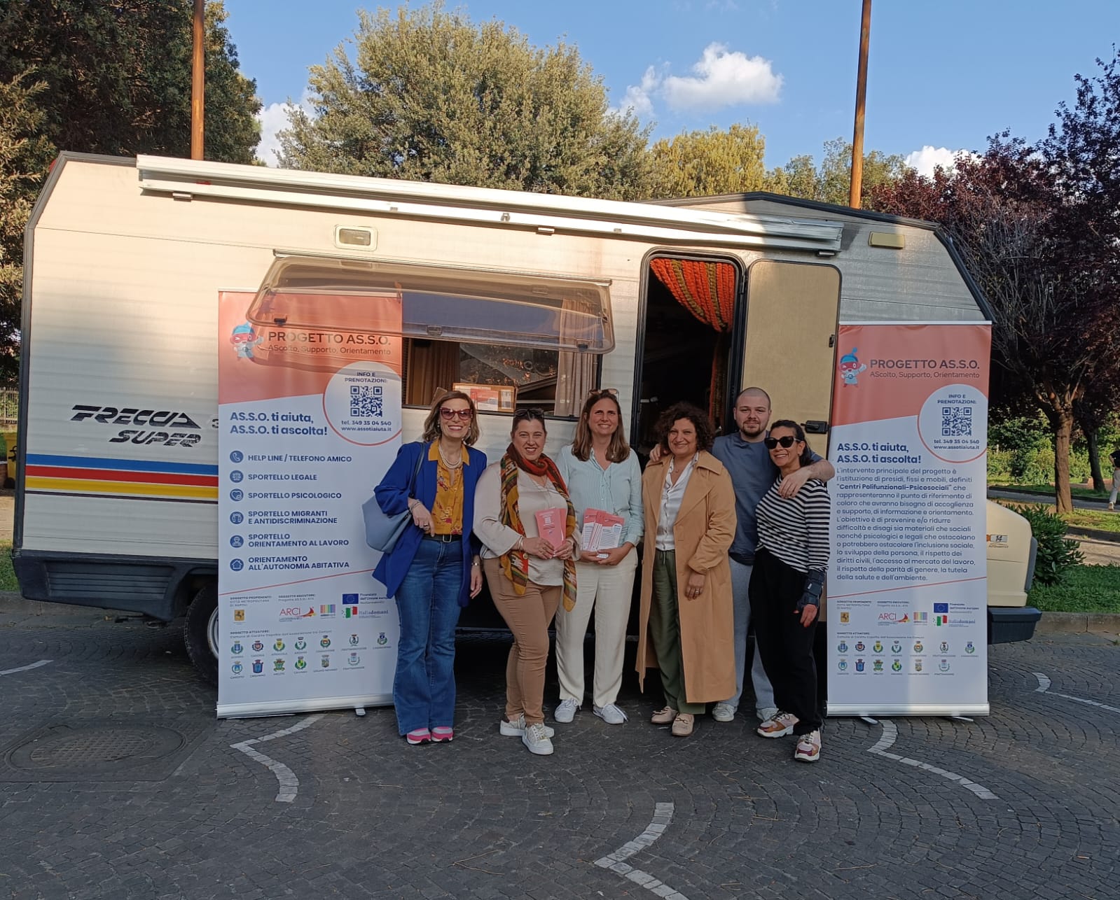 Arzano, progetto AS.S.O. Al via i presidi mobili di aiuto e ascolto: appuntamento ogni Martedì e Giovedì